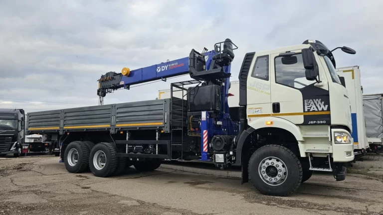 Бортовой FAW CA3250 с КМУ ИКран RS1966 ACE