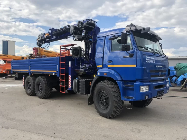 Бортовой КАМАЗ-43118 с КМУ DY SS2037