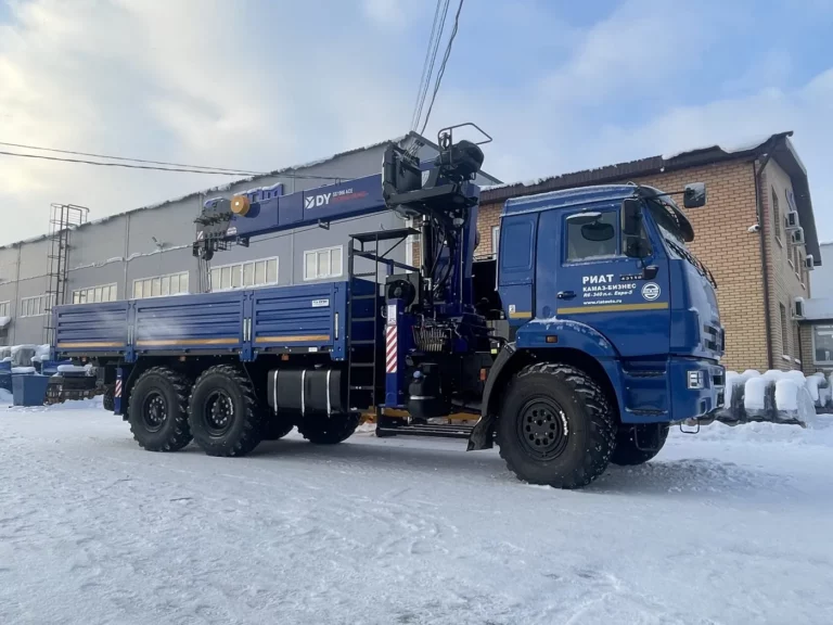 Бортовой КАМАЗ-43118 с КМУ ИКран RS1956 ACE