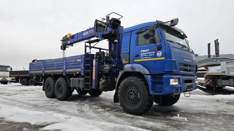 Бортовой КАМАЗ-43118 с КМУ ИКран RS1966 ACE