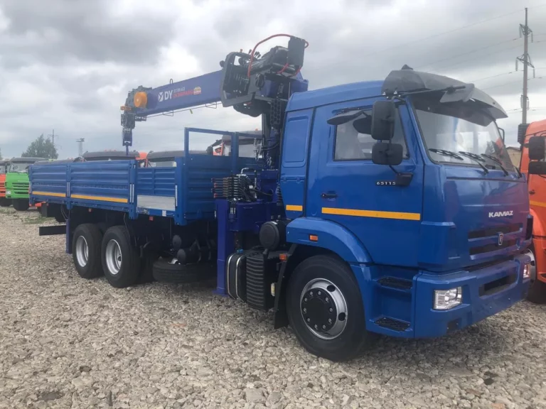 Бортовой КАМАЗ-65115 с КМУ DY SS2036