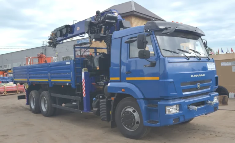 Бортовой КАМАЗ-65117 с КМУ DY SS2036