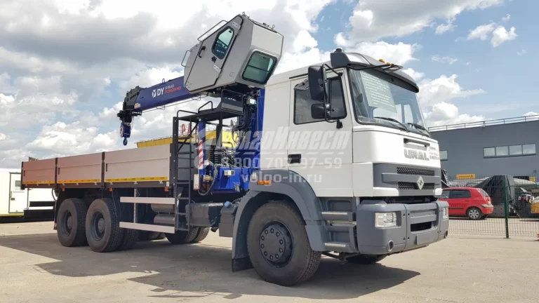Бортовой УРАЛ С34520 с КМУ DY SS1956 ACE CAB